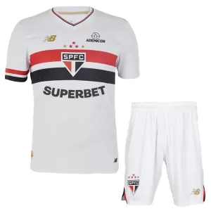 Maglia São Paulo Bambino Gara Home 2025/26 Maglia São Paulo Bambino Gara Home 2025/26