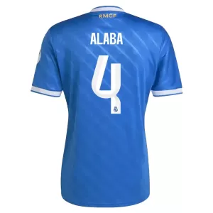 Maglia Real Madrid David Alaba 4 Gara Third 2025/26