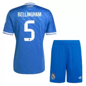 Maglia Real Madrid Jude Bellingham 5 Bambino Gara Third 2025/26
