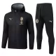 AC Milan Giacca da allenamento con cappuccio 2025/26 Nero AC Milan Giacca da allenamento con cappuccio 2025/26 Nero