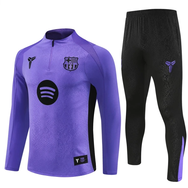 Barcellona Tuta felpata da allenamento 2025/26 Viola Barcellona Tuta felpata da allenamento 2025/26 Viola