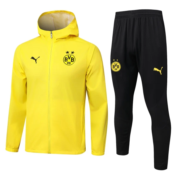 Borussia Dortmund Giacca da allenamento con cappuccio 2025/26 Giallo Borussia Dortmund Giacca da allenamento con cappuccio 2025/26 Giallo