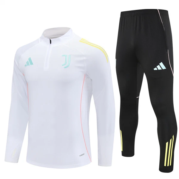 Juventus Tuta felpata da allenamento 2025/26 Bianco Juventus Tuta felpata da allenamento 2025/26 Bianco