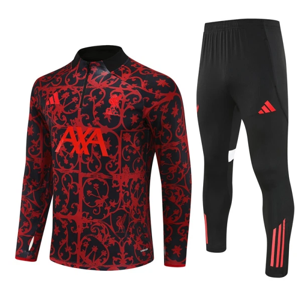Liverpool Tuta felpata da allenamento 2025/26 Nero Liverpool Tuta felpata da allenamento 2025/26 Nero