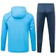 Manchester City Giacca da allenamento con cappuccio 2025/26 Blu