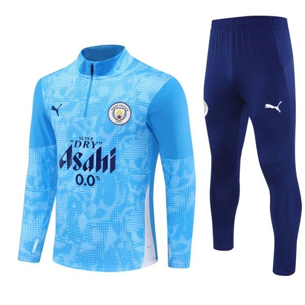 Manchester City Tuta felpata da allenamento 2025/26 Blu Manchester City Tuta felpata da allenamento 2025/26 Blu
