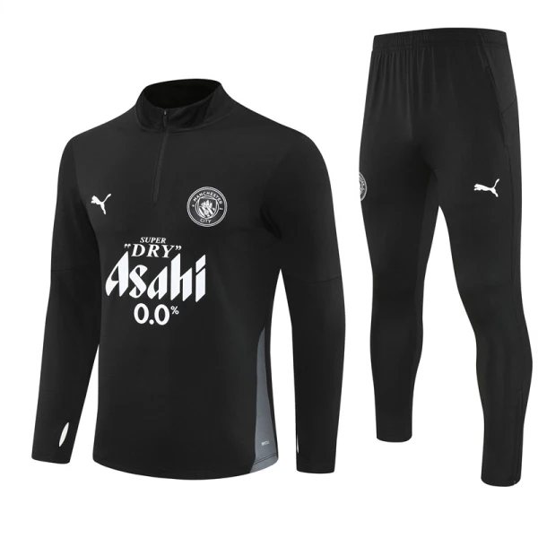 Manchester City Tuta felpata da allenamento 2025/26 Nero Manchester City Tuta felpata da allenamento 2025/26 Nero