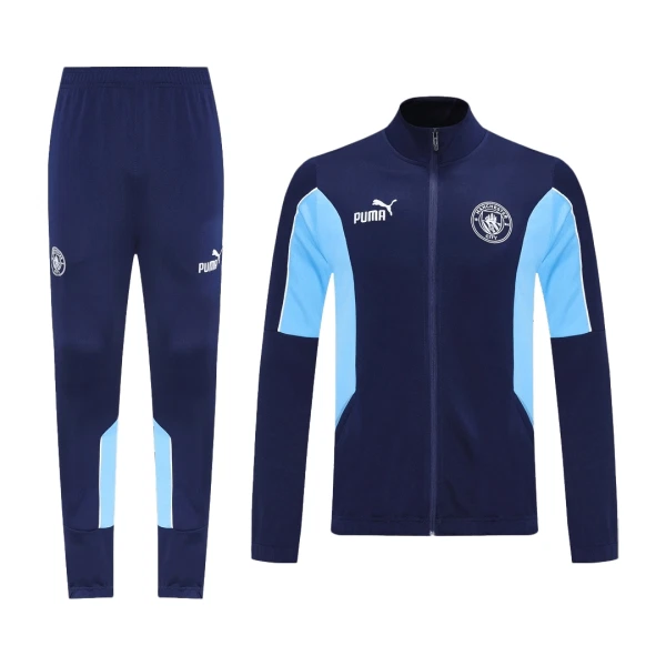 Manchester City Tute da giacca da allenamento 2025/26 Navy Manchester City Tute da giacca da allenamento 2025/26 Navy