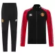 Manchester United Tute da giacca da allenamento 2025/26 Nero Manchester United Tute da giacca da allenamento 2025/26 Nero