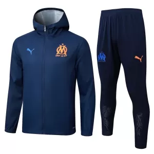 Olympique Marsiglia Giacca da allenamento con cappuccio 2025/26 Navy Olympique Marsiglia Giacca da allenamento con cappuccio 2025/26 Navy