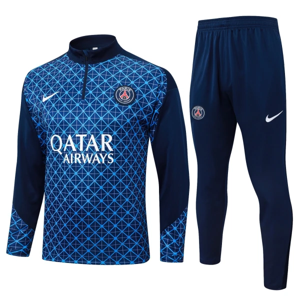 Paris Saint-Germain Tuta felpata da allenamento 2025/26 Blu Paris Saint-Germain Tuta felpata da allenamento 2025/26 Blu