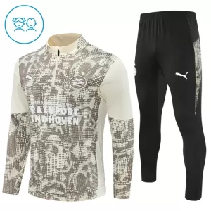 PSV Eindhoven Tuta felpata da allenamento Bambino 2025/26 Grigio