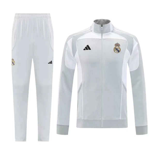 Real Madrid Tute da giacca da allenamento 2025/26 Grigio Real Madrid Tute da giacca da allenamento 2025/26 Grigio