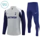 Tottenham Hotspur Tuta felpata da allenamento Bambino 2025/26 Grigio Tottenham Hotspur Tuta felpata da allenamento Bambino 2025/26 Grigio