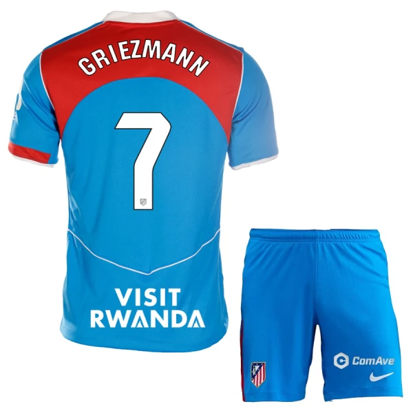 Maglia Atlético Madrid Antoine Griezmann 7 Bambino Gara Third 2025/26 Maglia Atlético Madrid Antoine Griezmann 7 Bambino Gara Third 2025/26