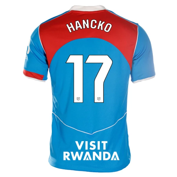 Maglia Atlético Madrid Hancko 17 Gara Third 2025/26 Maglia Atlético Madrid Hancko 17 Gara Third 2025/26