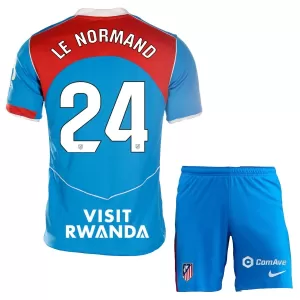 Maglia Atlético Madrid Le Normand 24 Bambino Gara Third 2025/26