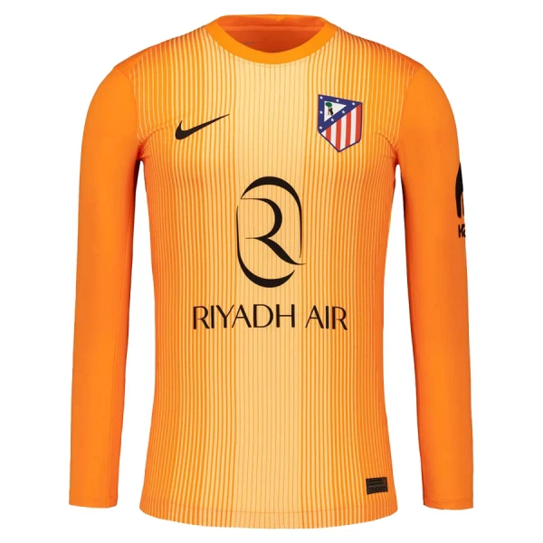 Maglia Portiere Atlético Madrid 2025/26 Maniche Lunghe Arancia Maglia Portiere Atlético Madrid 2025/26 Maniche Lunghe Arancia