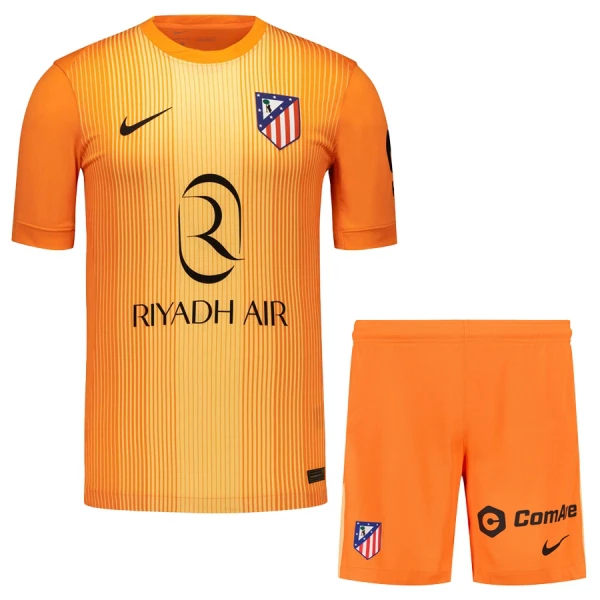 Maglia Portiere Atlético Madrid Bambino 2025/26 Arancia Maglia Portiere Atlético Madrid Bambino 2025/26 Arancia