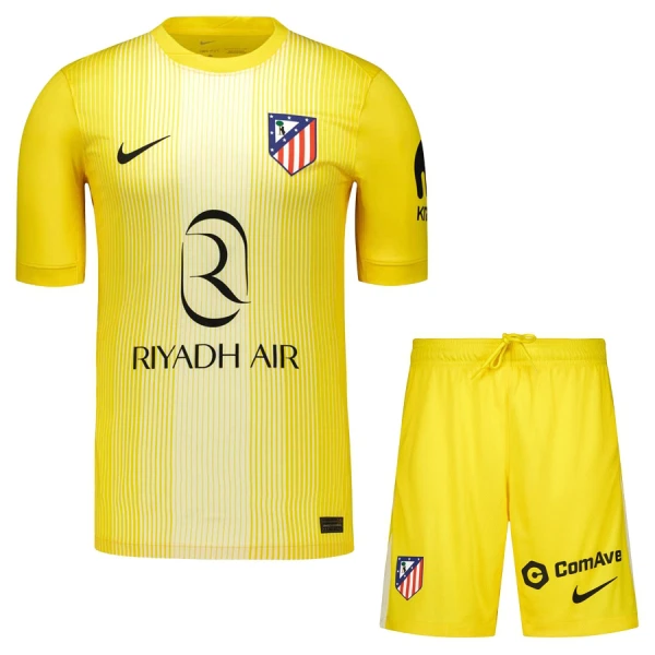 Maglia Portiere Atlético Madrid Bambino 2025/26 Giallo Maglia Portiere Atlético Madrid Bambino 2025/26 Giallo