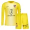 Maglia Portiere Atlético Madrid Bambino 2025/26 Maniche Lunghe Giallo