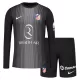 Maglia Portiere Atlético Madrid Bambino 2025/26 Maniche Lunghe Nero Maglia Portiere Atlético Madrid Bambino 2025/26 Maniche Lunghe Nero