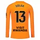 Maglia Portiere Atlético Madrid Jan Oblak 13 2025/26 Maniche Lunghe Arancia Maglia Portiere Atlético Madrid Jan Oblak 13 2025/26 Maniche Lunghe Arancia