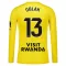 Maglia Portiere Atlético Madrid Jan Oblak 13 2025/26 Maniche Lunghe Giallo