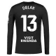 Maglia Portiere Atlético Madrid Jan Oblak 13 2025/26 Maniche Lunghe Nero Maglia Portiere Atlético Madrid Jan Oblak 13 2025/26 Maniche Lunghe Nero