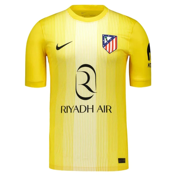 Maglia Portiere Atlético Madrid Jan Oblak 13 Bambino 2025/26 Giallo