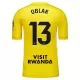Maglia Portiere Atlético Madrid Jan Oblak 13 Bambino 2025/26 Giallo