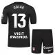 Maglia Portiere Atlético Madrid Jan Oblak 13 Bambino 2025/26 Nero Maglia Portiere Atlético Madrid Jan Oblak 13 Bambino 2025/26 Nero