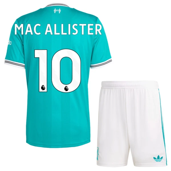Maglia Liverpool Alexis Mac Allister 10 Bambino Gara Third 2025/26 Maglia Liverpool Alexis Mac Allister 10 Bambino Gara Third 2025/26