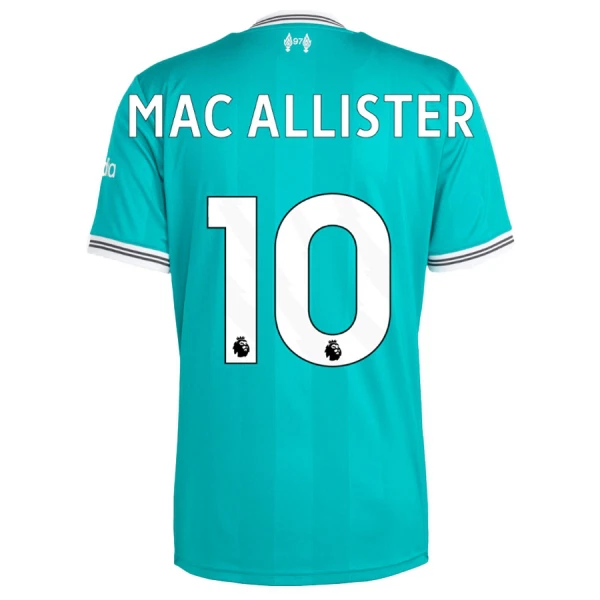Maglia Liverpool Alexis Mac Allister 10 Gara Third 2025/26 Maglia Liverpool Alexis Mac Allister 10 Gara Third 2025/26