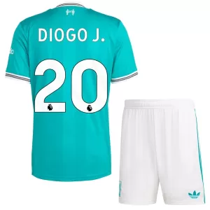 Maglia Liverpool Diogo Jota 20 Bambino Gara Third 2025/26 Maglia Liverpool Diogo Jota 20 Bambino Gara Third 2025/26