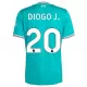 Maglia Liverpool Diogo Jota 20 Gara Third 2025/26 Maglia Liverpool Diogo Jota 20 Gara Third 2025/26