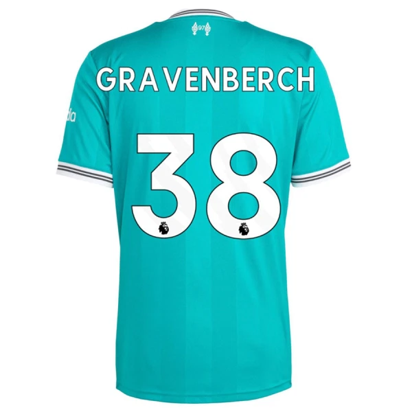 Maglia Liverpool Gravenberch 38 Gara Third 2025/26 Maglia Liverpool Gravenberch 38 Gara Third 2025/26