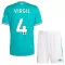 Maglia Liverpool Virgil van Dijk 4 Bambino Gara Third 2025/26