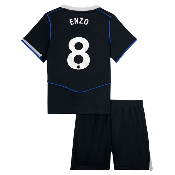 Maglia Chelsea Enzo Fernández 8 Bambino Gara Third 2025/26 Maglia Chelsea Enzo Fernández 8 Bambino Gara Third 2025/26