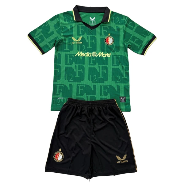 Maglia Feyenoord Rotterdam Bambino Gara Fourth 2025/26 Maglia Feyenoord Rotterdam Bambino Gara Fourth 2025/26
