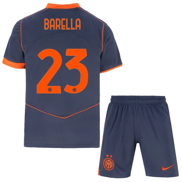 Maglia Internazionale Barella 23 Bambino Gara Third 2025/26 Maglia Internazionale Barella 23 Bambino Gara Third 2025/26