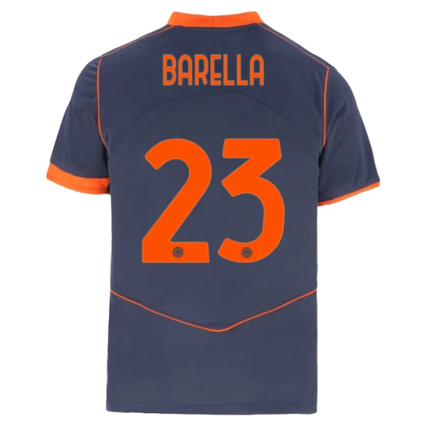Maglia Internazionale Barella 23 Gara Third 2025/26 Maglia Internazionale Barella 23 Gara Third 2025/26
