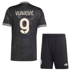 Maglia Juventus Dušan Vlahovic 9 Bambino Gara Third 2025/26 Maglia Juventus Dušan Vlahovic 9 Bambino Gara Third 2025/26
