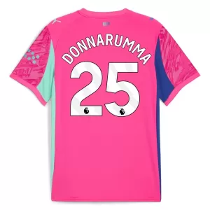 Maglia Portiere Manchester City Gianluigi Donnarumma 25 2025/26 Rosa