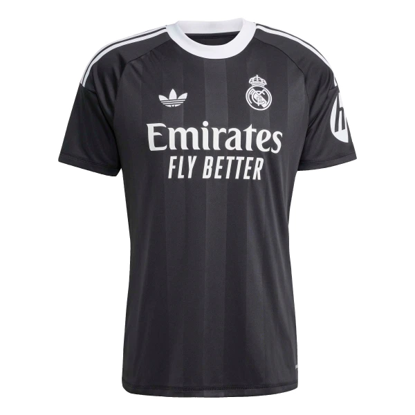 Maglia Portiere Real Madrid 2025/26 Nero Maglia Portiere Real Madrid 2025/26 Nero