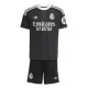 Maglia Portiere Real Madrid Bambino 2025/26 Nero Maglia Portiere Real Madrid Bambino 2025/26 Nero