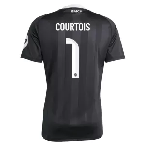 Maglia Portiere Real Madrid Thibaut Courtois 1 2025/26 Nero