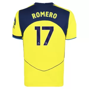 Maglia Tottenham Hotspur Cristian Romero 17 Gara Third 2025/26