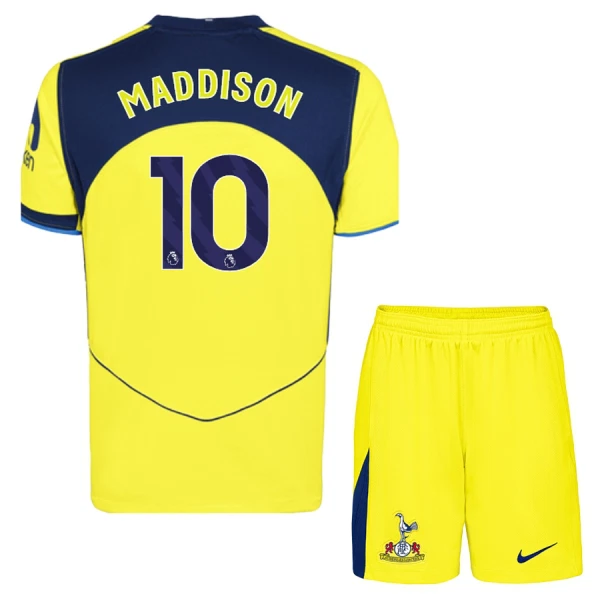 Maglia Tottenham Hotspur James Maddison 10 Bambino Gara Third 2025/26 Maglia Tottenham Hotspur James Maddison 10 Bambino Gara Third 2025/26