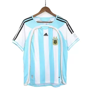 Maglia Argentina 2006 Gara Home Retro Maglia Argentina 2006 Gara Home Retro
